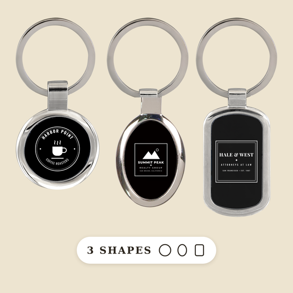 Keychains - custom logo engraved products from BusinessBulk
